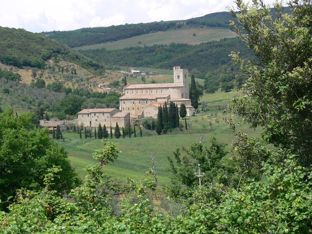 Вилла Le Rogheta Campiglia d'Orcia Экстерьер фото